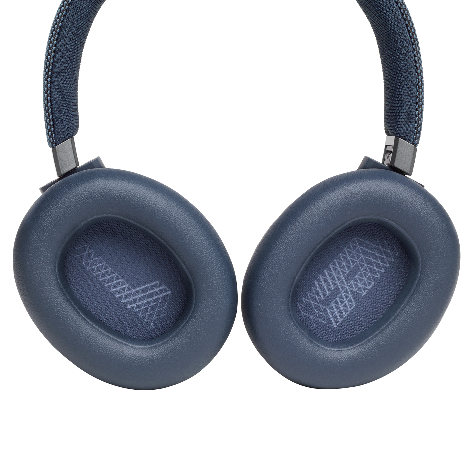 JBL Live 650BTNC - Blue - Wireless Over-Ear Noise-Cancelling Headphones - Detailshot 3